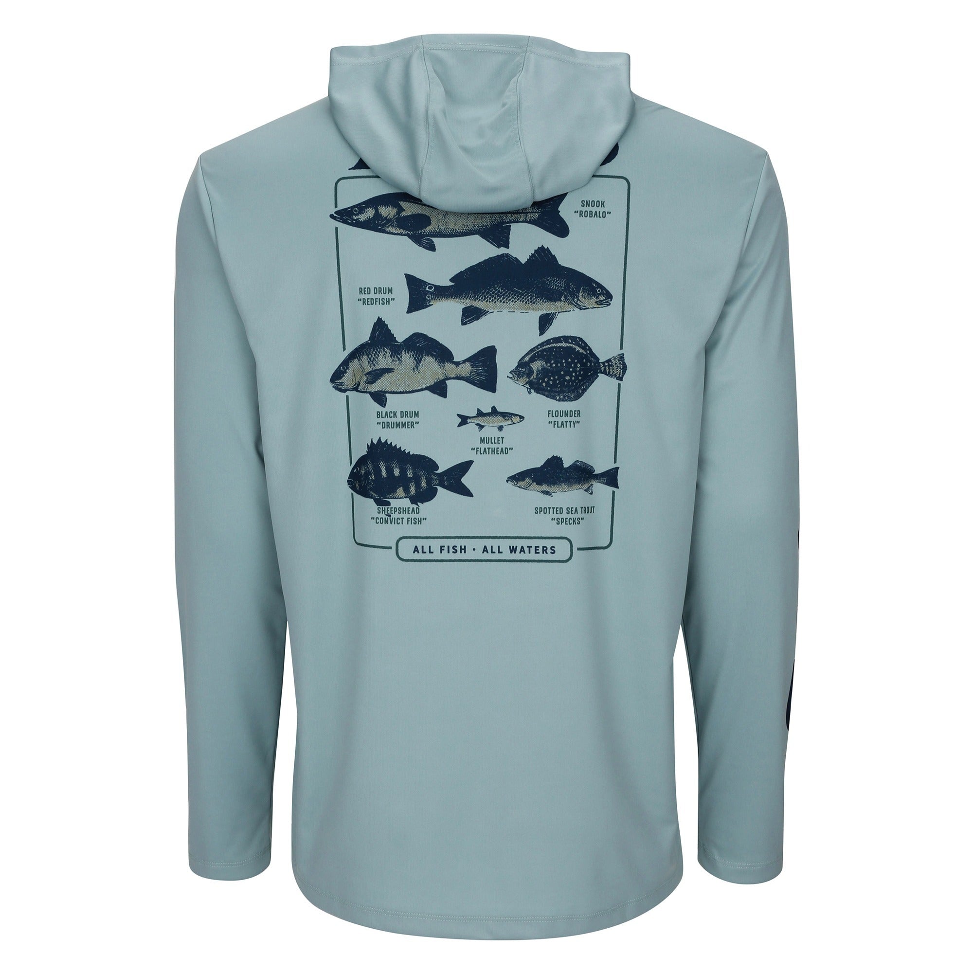 AVIDry Inshore Chart Hoodie