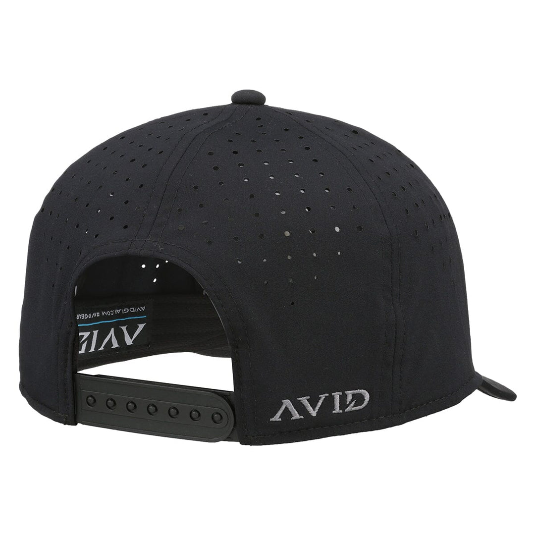Avid Hat Cap Snap Back Gray Breeze Adjustable Fishing Fish Hooks