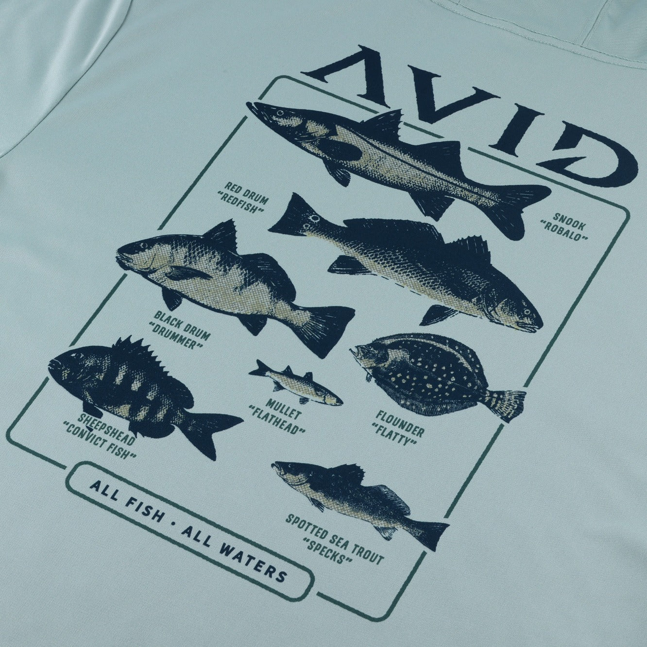 AVIDry Inshore Chart Hoodie