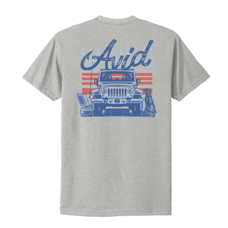 AVID JEEP USA TEE