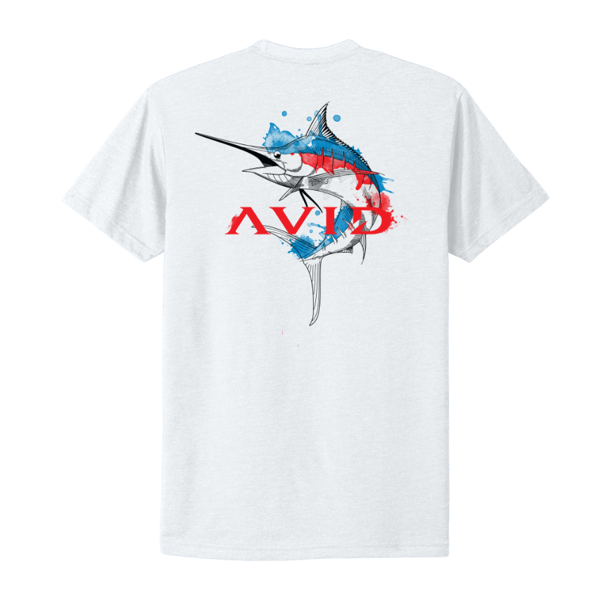WATERCOLOR MARLIN TEE
