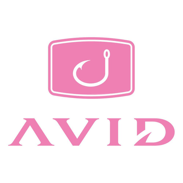 AVID Fishing Decal - Pink