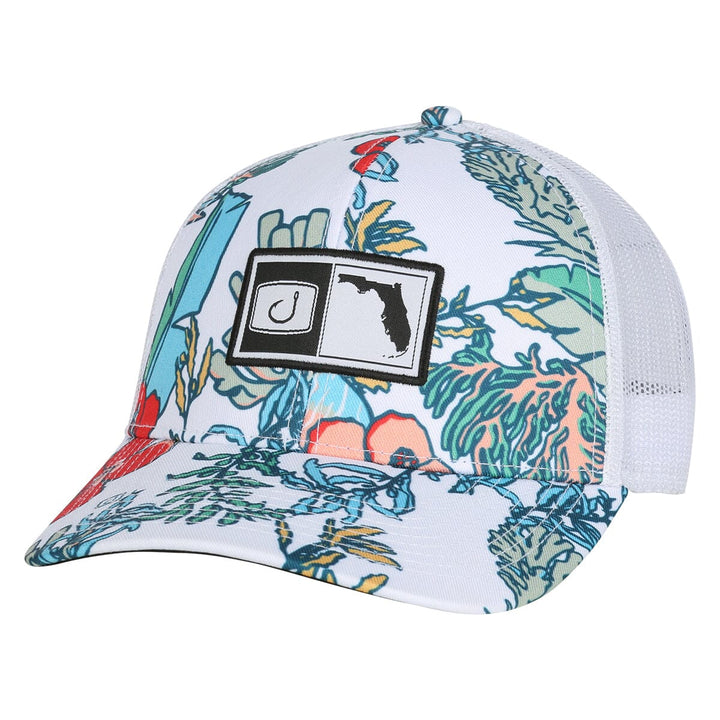 Florida Floral Trucker Hat