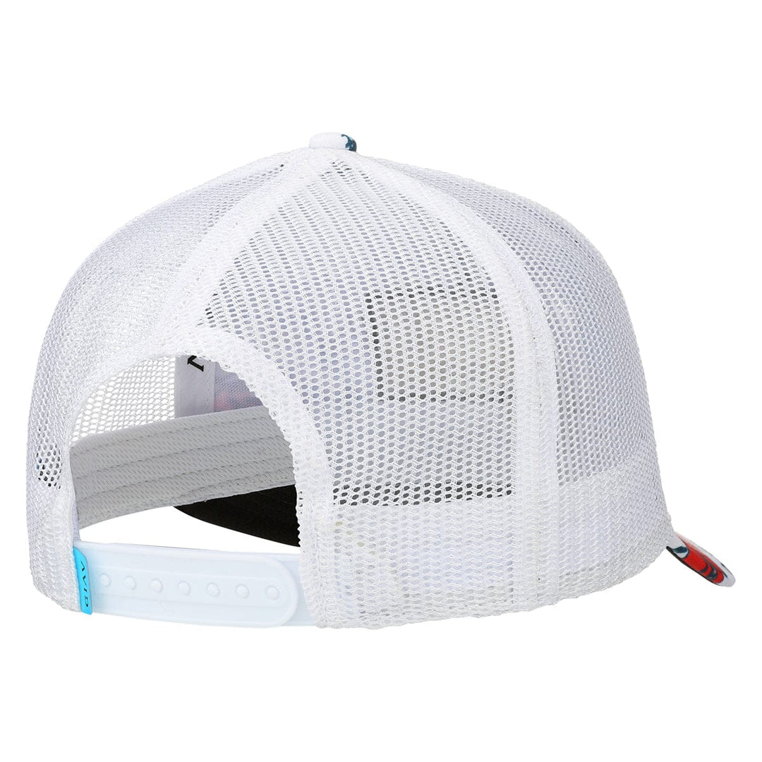 AVID Florida state green and orange adjustable mesh back fishing hat. NEW.