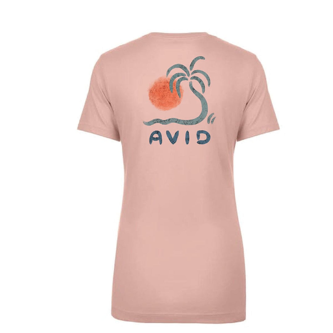 Avid Women's Island Queen Tee - Short Sleeve - Desert Pink, Size: XL